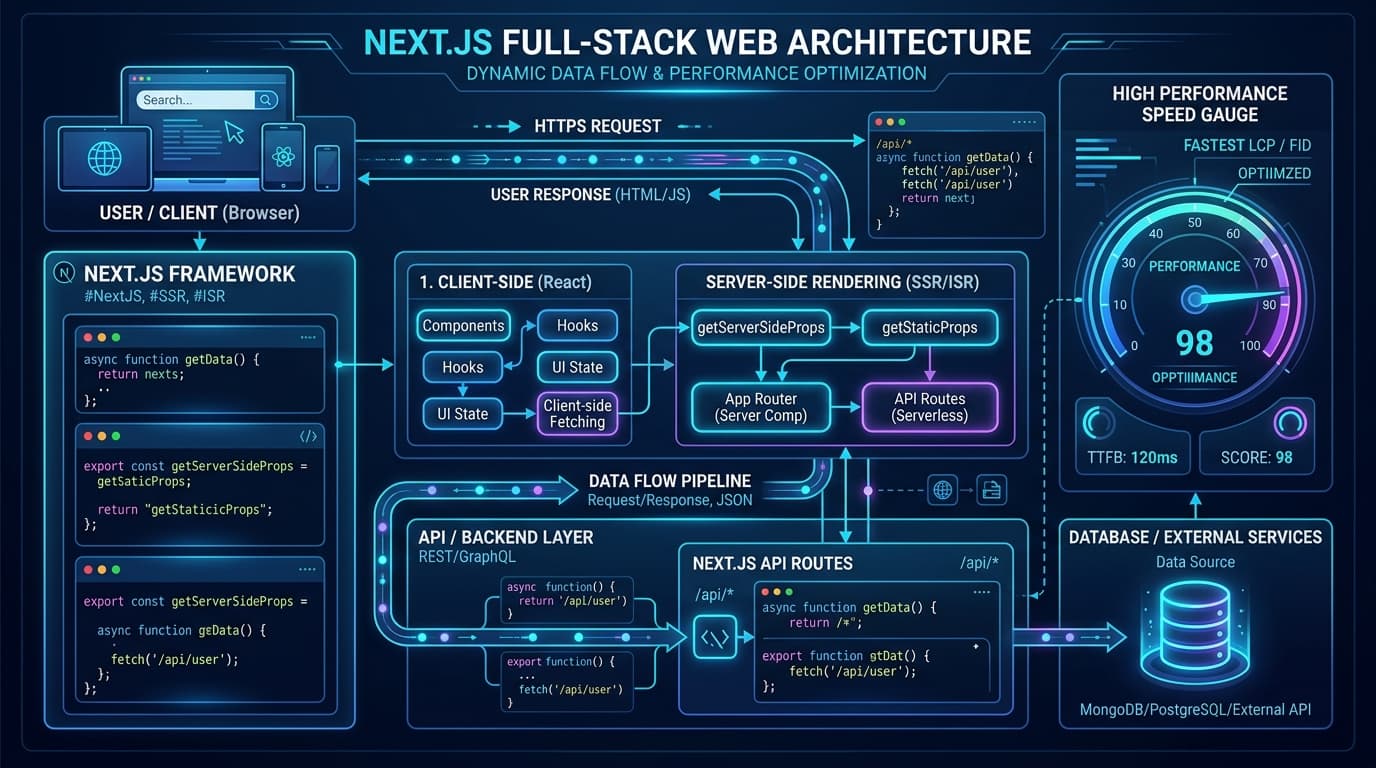 Kiến Trúc Next.js 15 & Server Components Cho Ứng Dụng Web Lớn