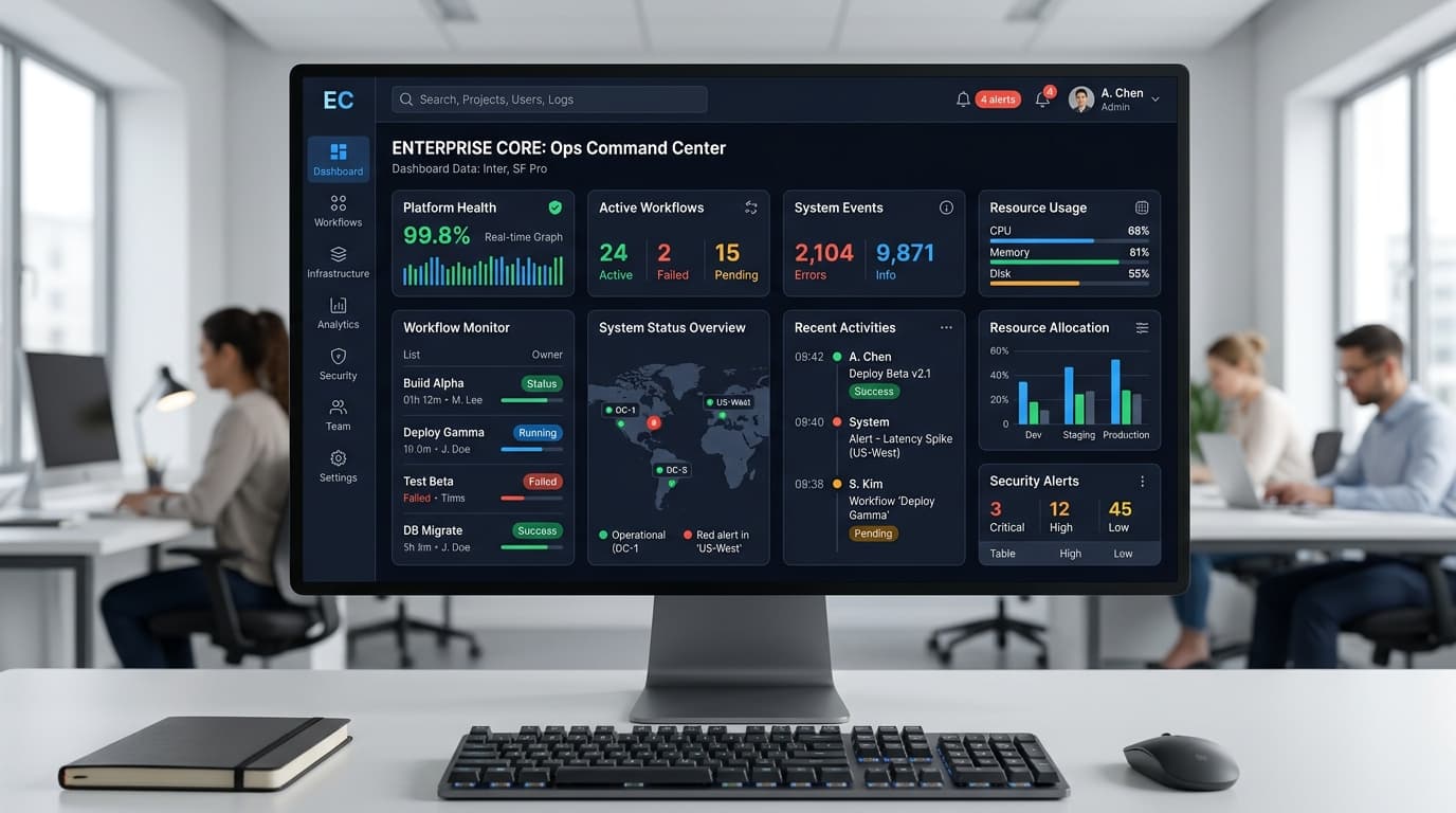 Nexus Hub - Cổng Điều Hành & Quản Lý Dự Án